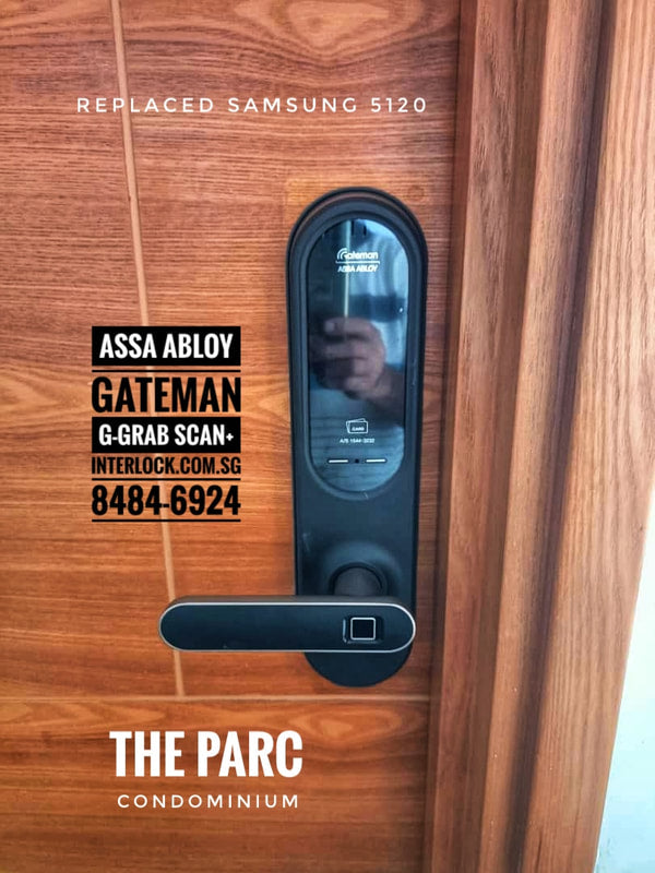 Gateman Grab Scan Digital Door Lock customer installation photo