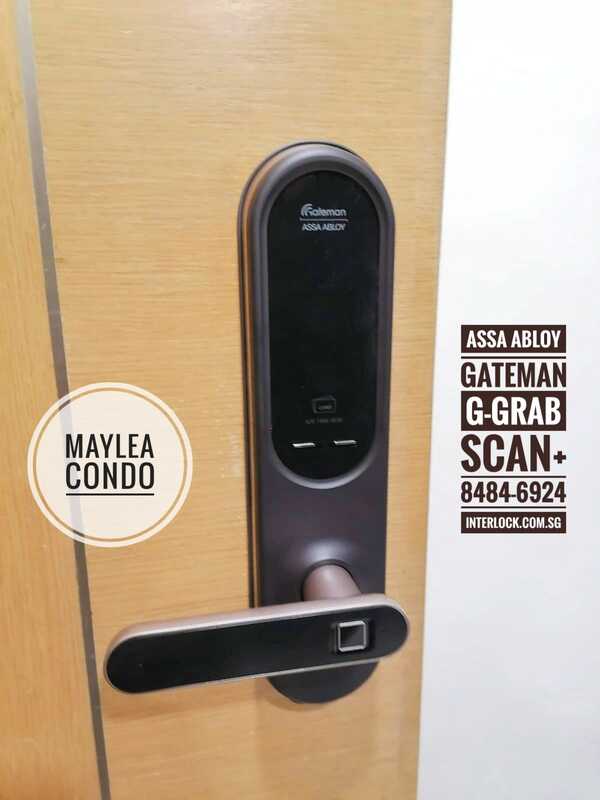 Gateman Grab Scan Digital Door Lock customer installation photo