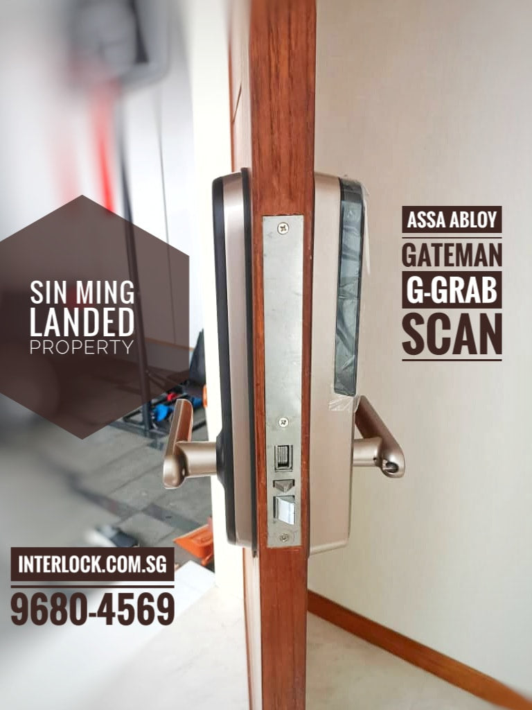 Gateman Grab Scan Digital Door Lock customer installation photo