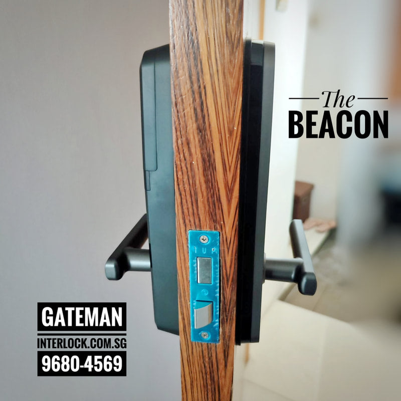 Gateman SP122 Digital Door Lock customer installation photo