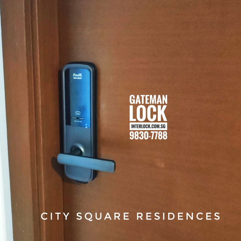 Gateman SP122 Digital Door Lock customer installation photo