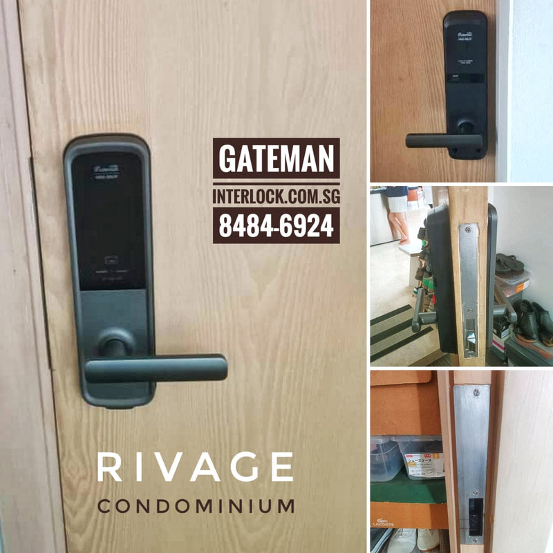 Gateman SP122 Digital Door Lock customer installation photo