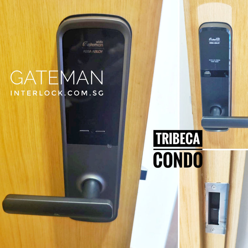 Gateman SP122 Digital Door Lock customer installation photo