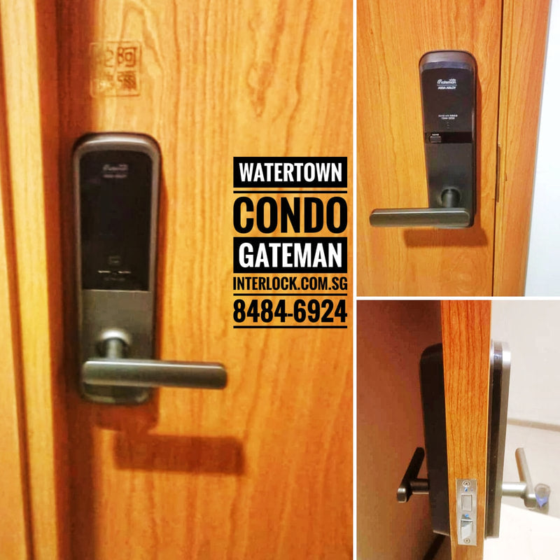 Gateman SP122 Digital Door Lock customer installation photo