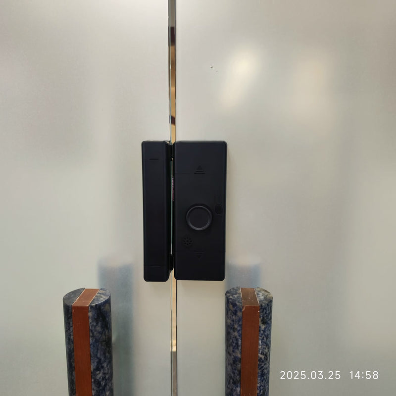 Interlock ILG-02 Glass Door Lock customer installation photo