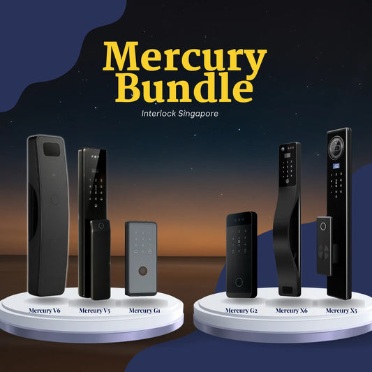 Interlock Mercury Digital Lock Gate 
+ Door bundle