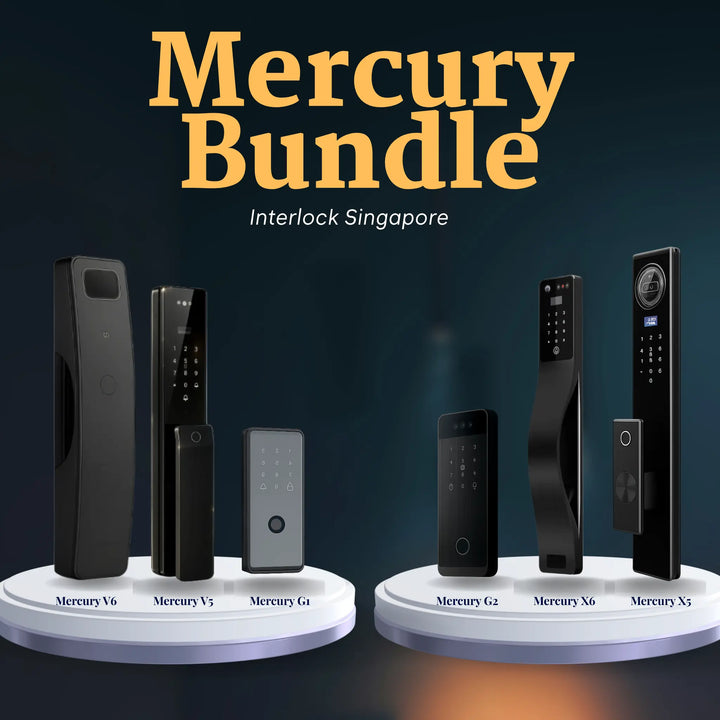 Interlock Mercury Digital Lock Gate 
+ Door bundle