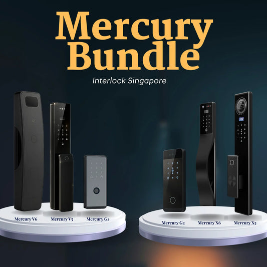 Interlock Mercury Digital Lock Gate 
+ Door bundle