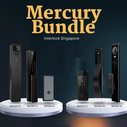 Interlock Mercury Digital Lock Gate 
+ Door bundle