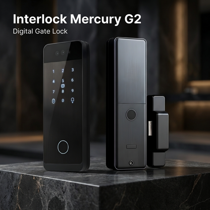 Interlock Mercury G2 Smart Gate Lock with Facial Recognition