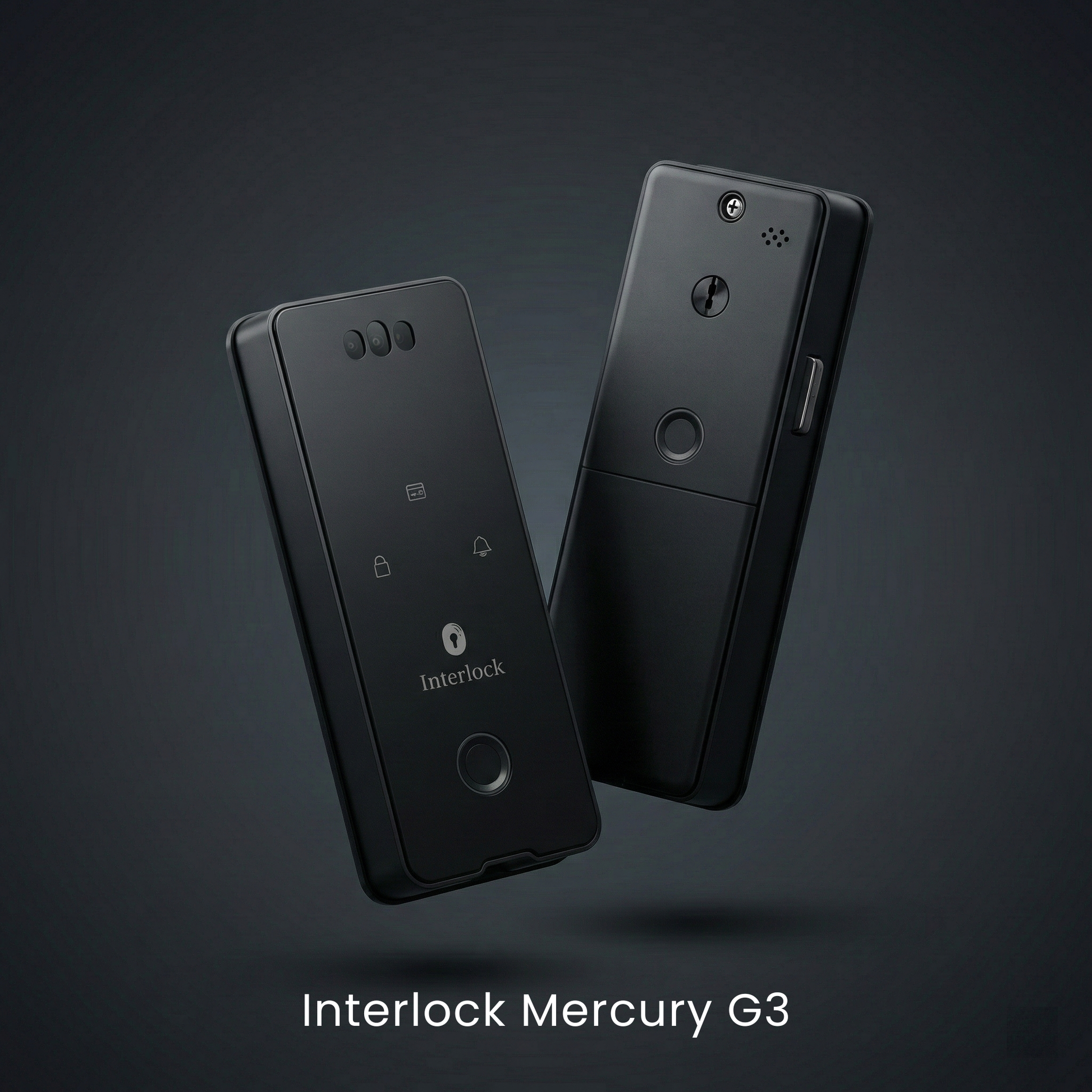 Interlock Mercury G3  Digital Gate Lock Front & Back 