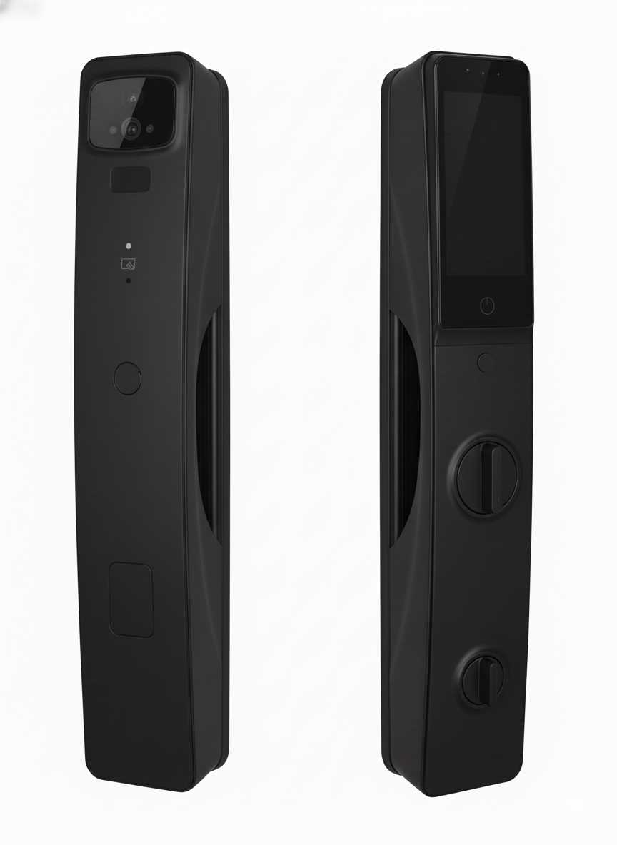 Interlock Mercury V6 Dual Battery Smart Lock | 3D Face + Night Vision