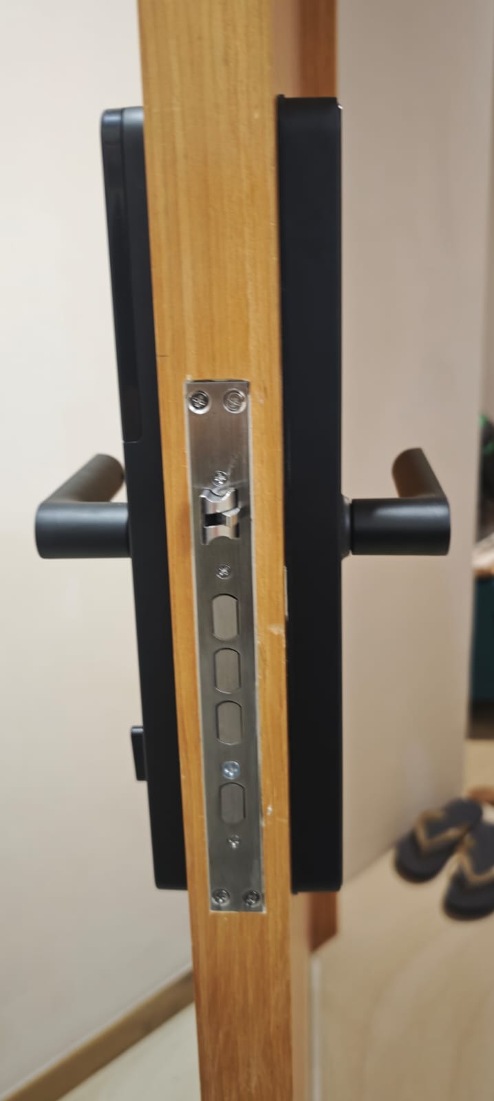 Interlock Mercury X2 Digital Door Lock customer installation photo