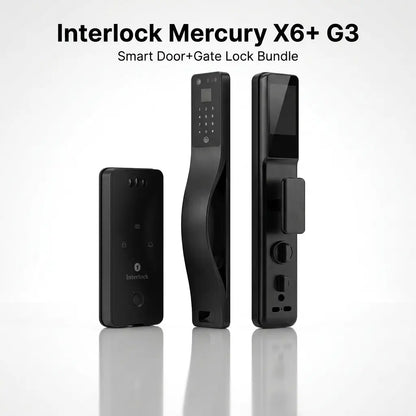 Interlock Mercury X6 + G3 Smart Door and Gate Lock Bundle