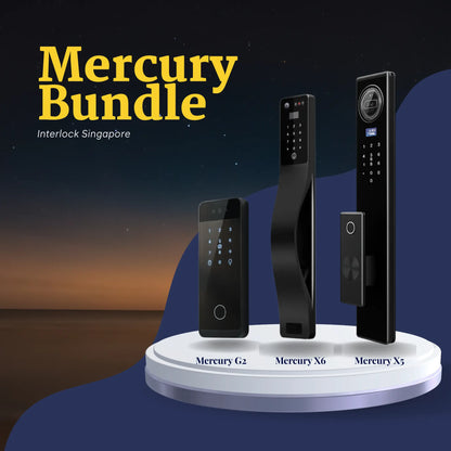 Interlock Mercury Bundle New X series with G2 Door & Gate Digital Lock. ALL NEW 2025