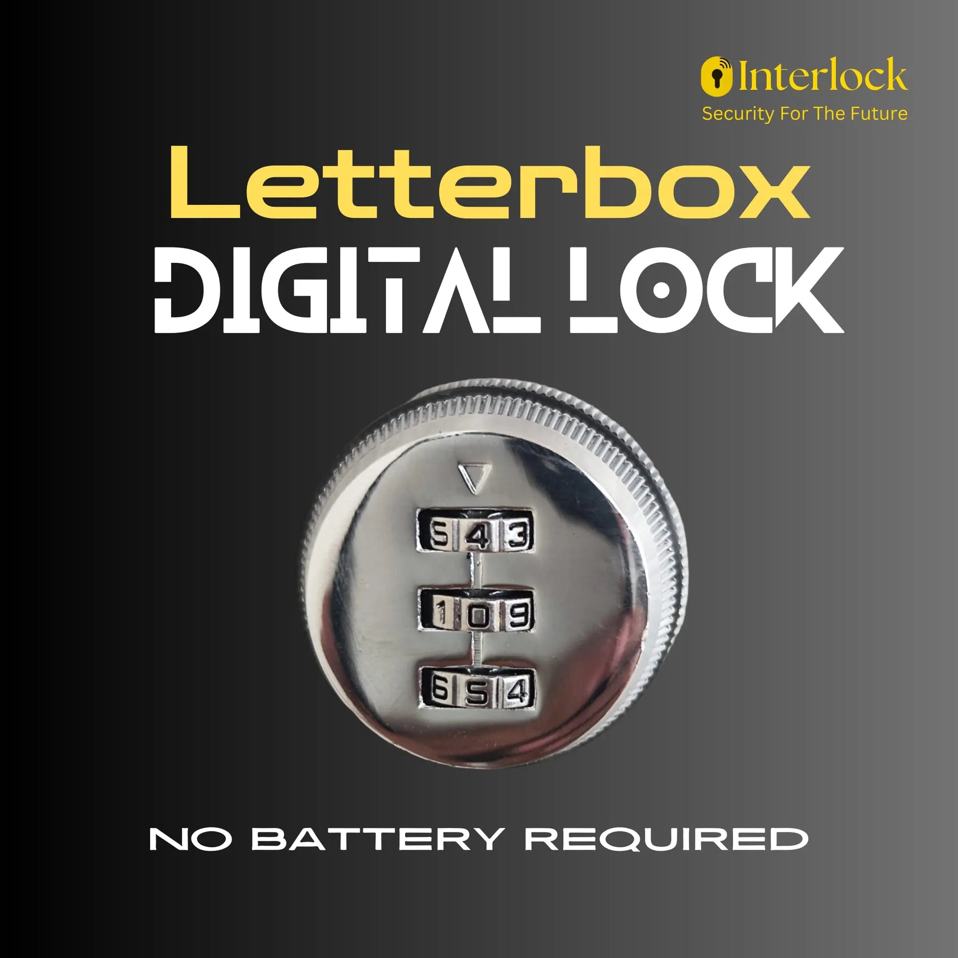 Letterbox Digital Lock – Battery-Free & Keyless | Interlock