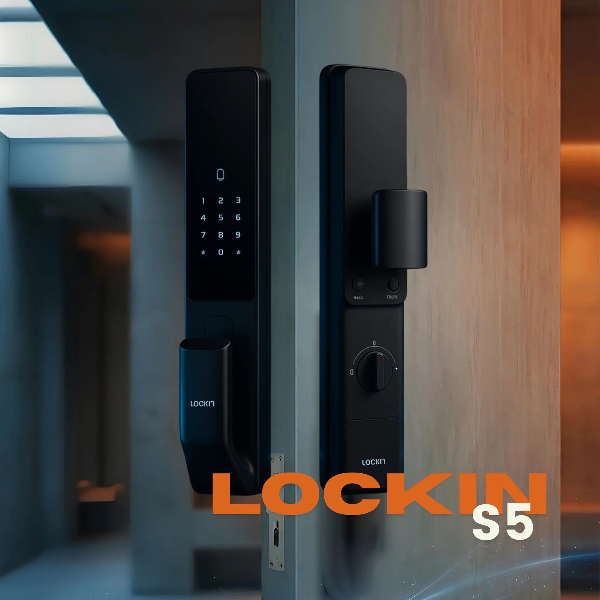 Lockin S5 Finger Vein Recognition Door Lock