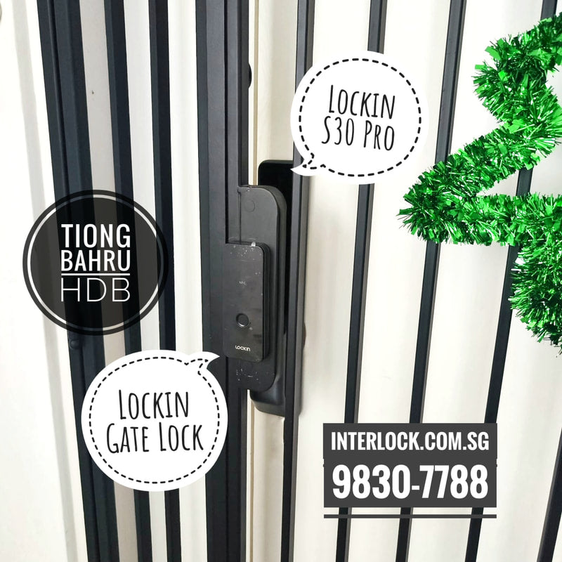 Lockin Digital Lock Door & Gate Bundle customer installation photo