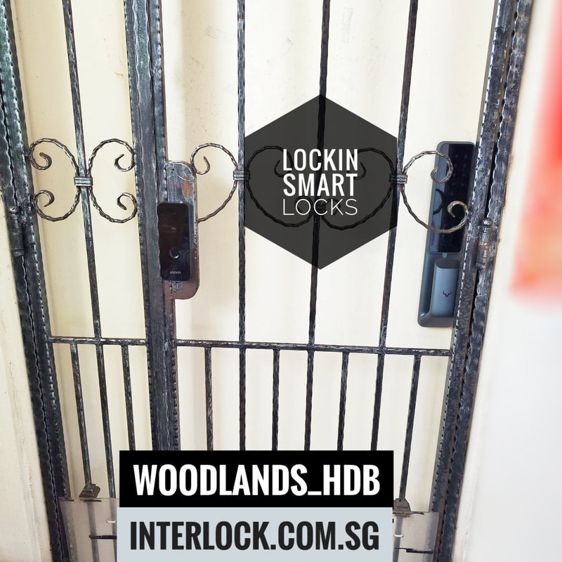 Lockin Digital Lock Door & Gate Bundle customer installation photo