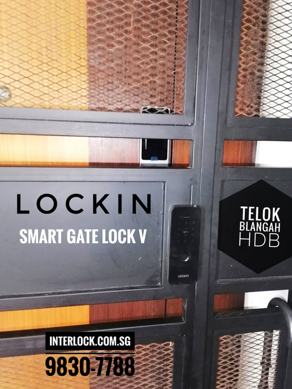 Lockin Digital Lock Door & Gate Bundle customer installation photo