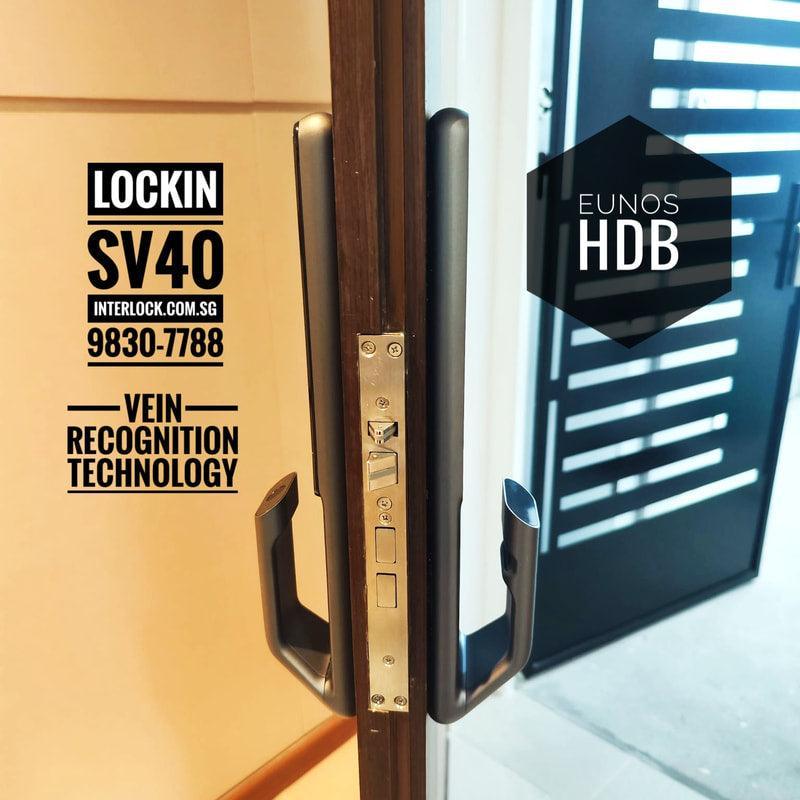 Lockin SV40 Digital Door Lock customer installation photo