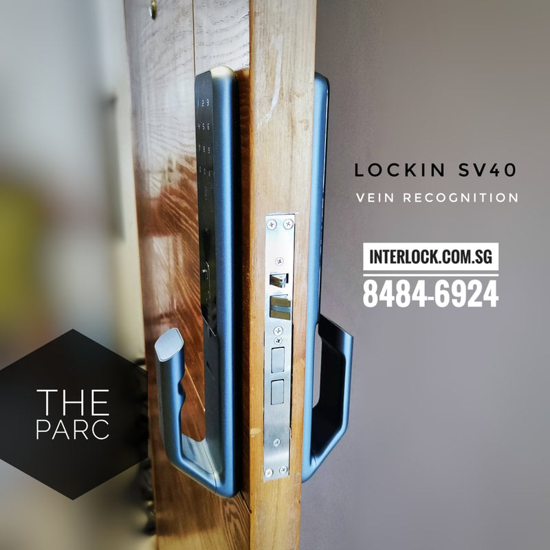 Lockin SV40 Digital Door Lock customer installation photo