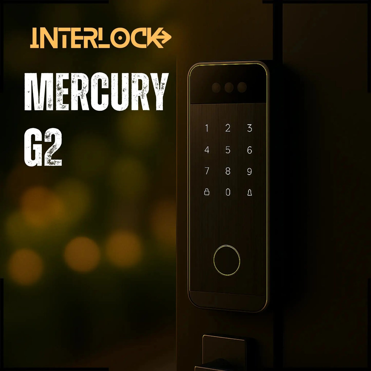 Interlock Mercury G2 Smart Gate Lock, all new in Singapore 2025 