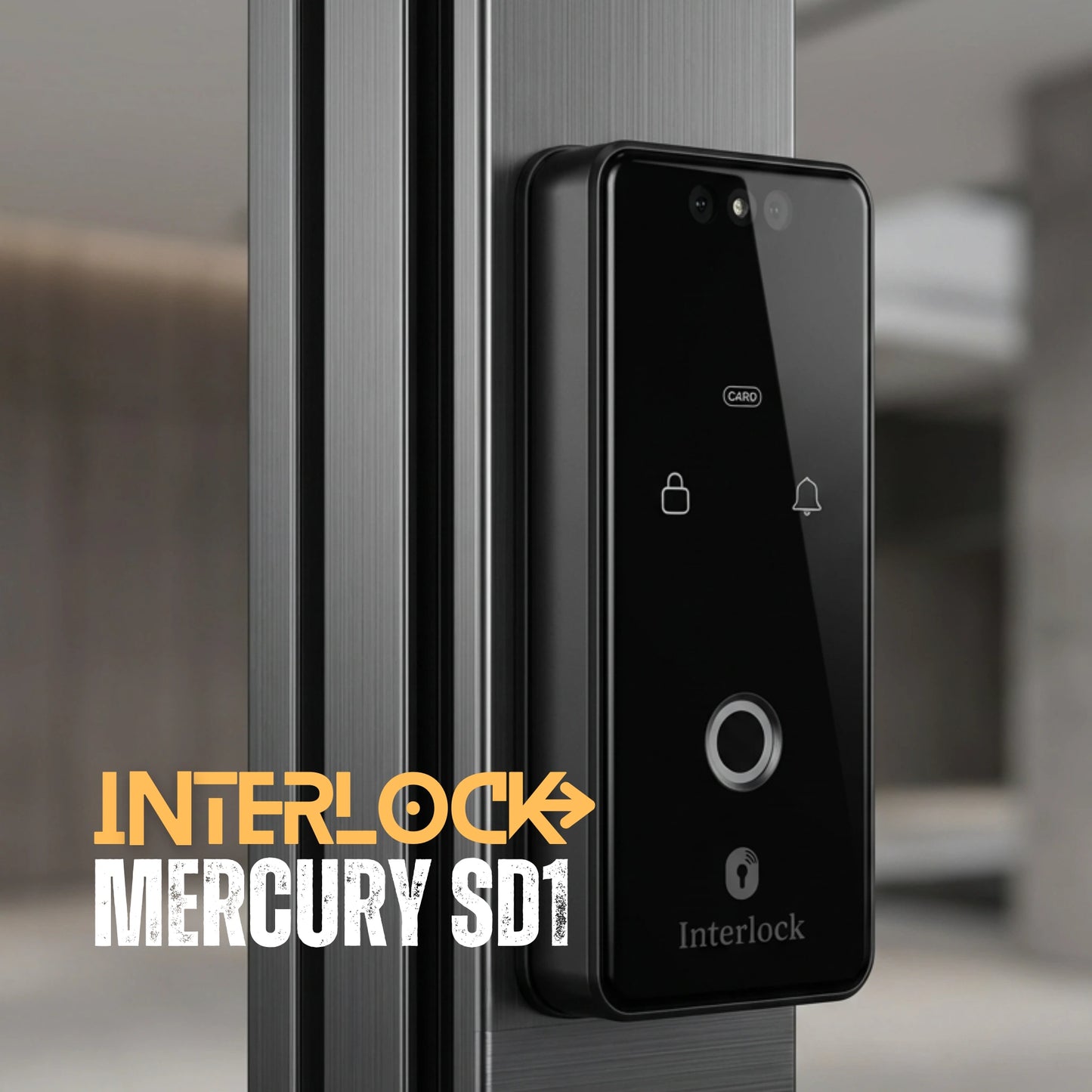 Interlock Mercury Sliding Door digital Lock. Best sliding door lock in the market