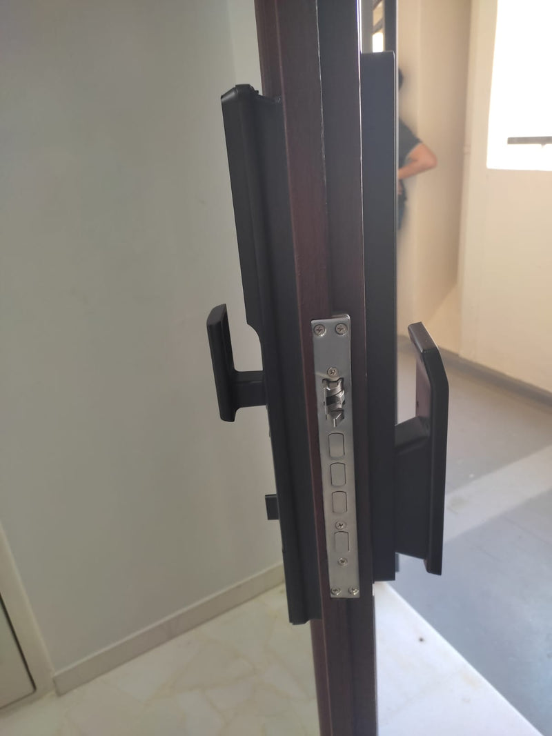 Interlock Mercury Smart Door & Gate Lock Bundle customer installation photo