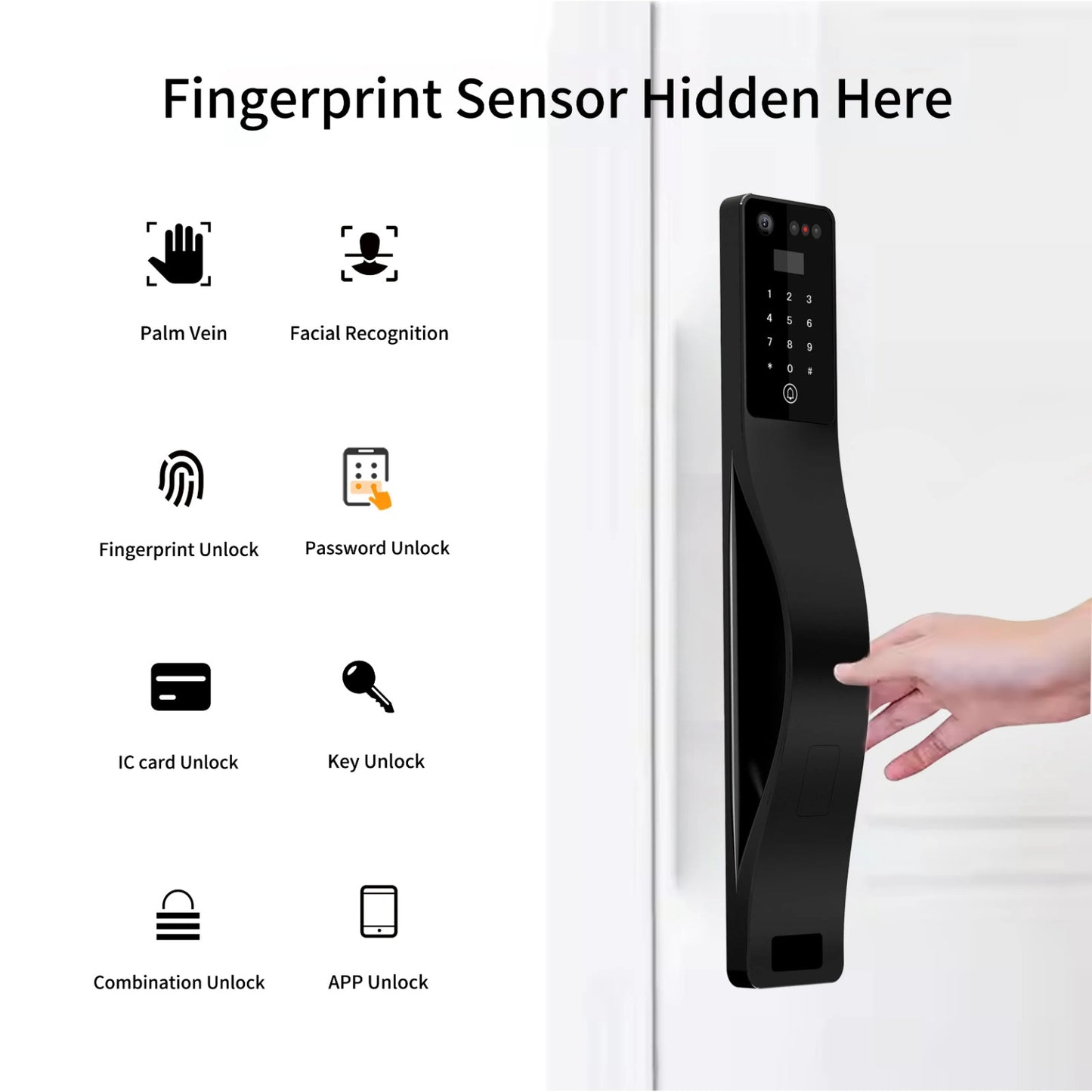 Interlock Mercury X6 Features with Palm Vein and Facial Recognition Unlock