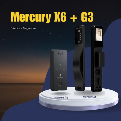 Interlock Mercury X6 + G3 Door and Gate Lock Bundle