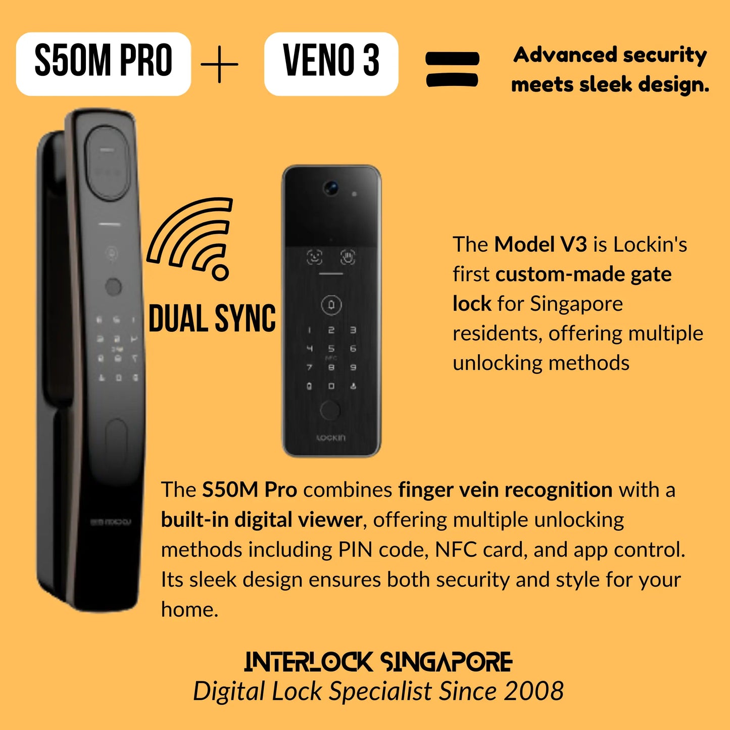 S50M Advanced Security with HD Door Viewer