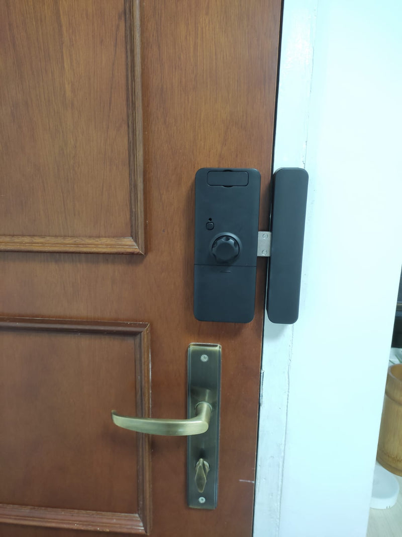 Interlock Mercury SD1 滑动门锁 customer installation photo