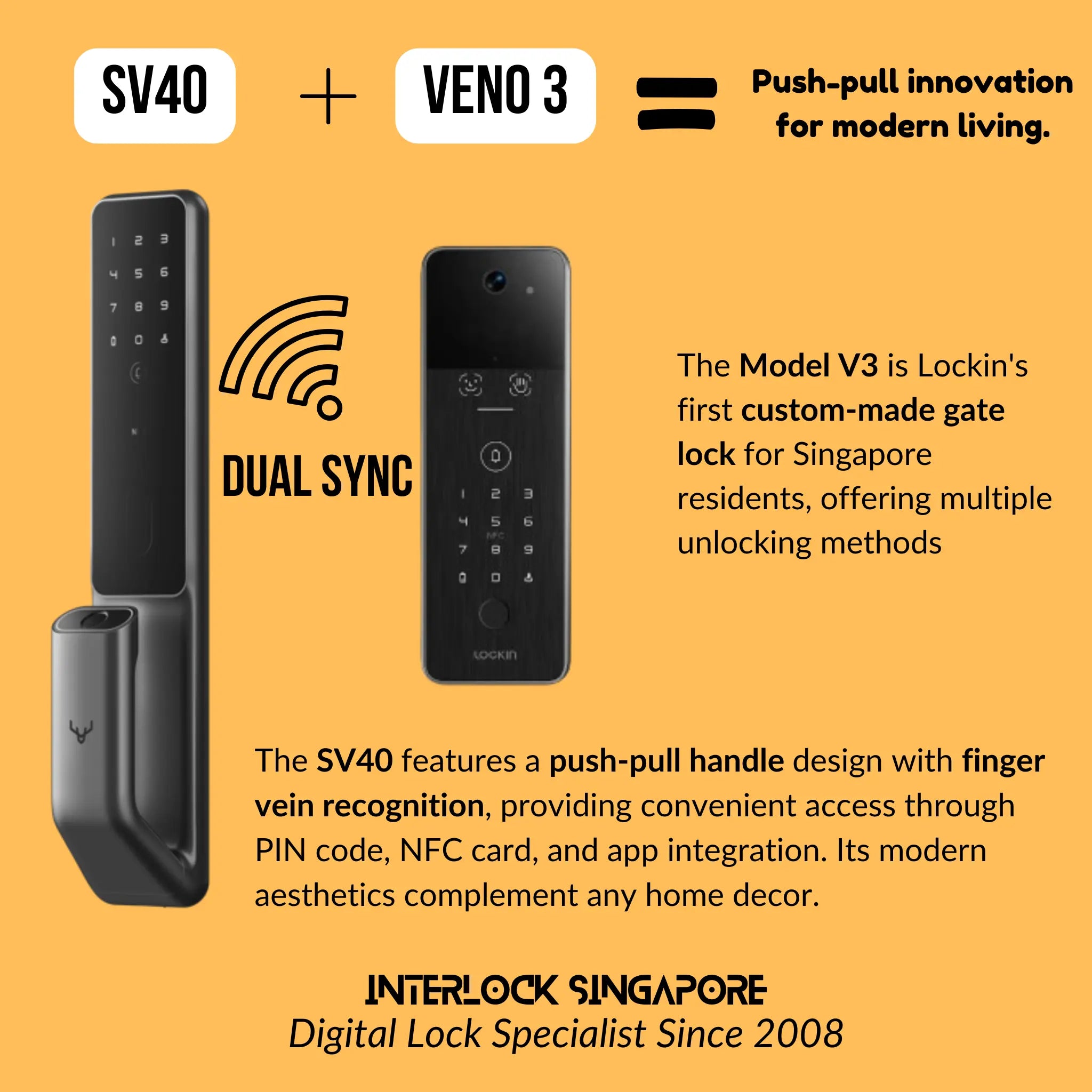SV40 Finger Vein Recognition, Push Pull Handle