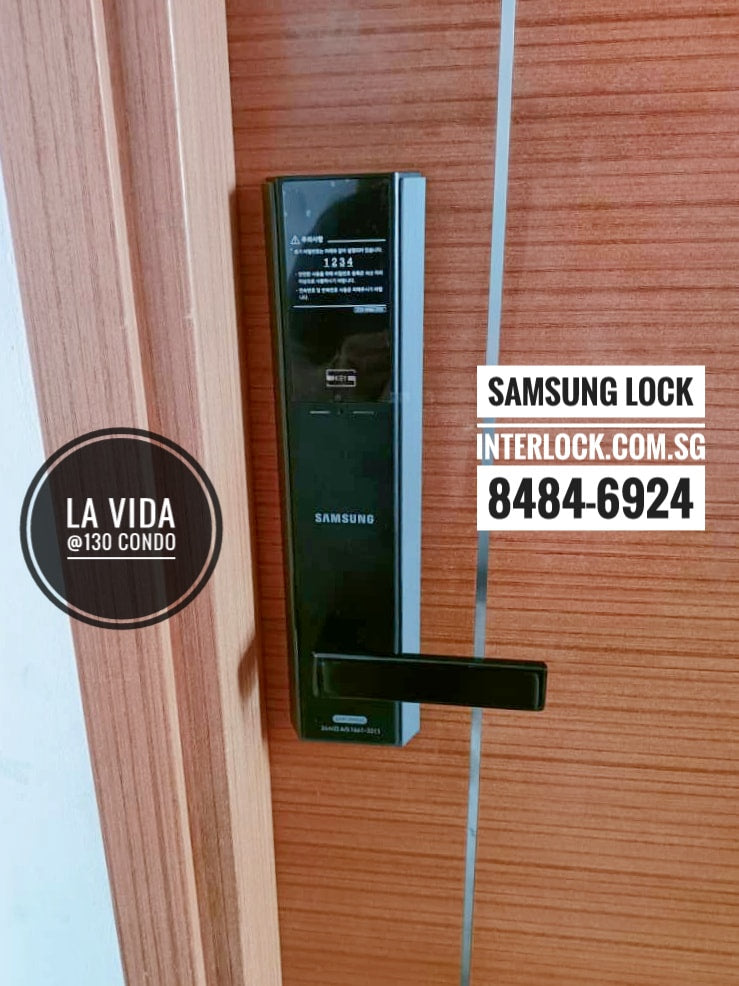 Samsung DH540 Digital Door Lock (Now Zigbang DH540) customer installation photo