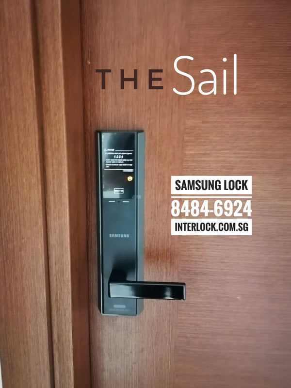 Samsung DH540 Digital Door Lock (Now Zigbang DH540) customer installation photo
