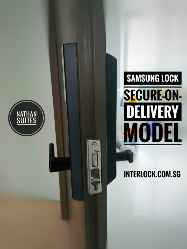 Samsung DH540 Digital Door Lock (Now Zigbang DH540) customer installation photo