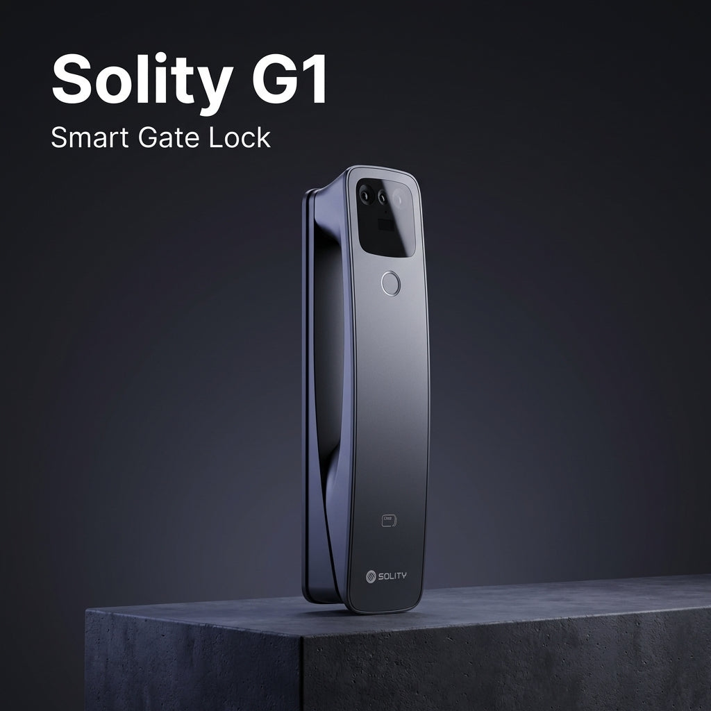 Solity Smart Lock Solity Door & Gate Lock Bundle | Dual Unlock | Korea No.1 | Singapore