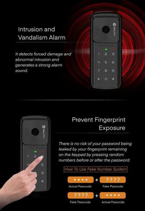 Solity GG-33B: Security Functions