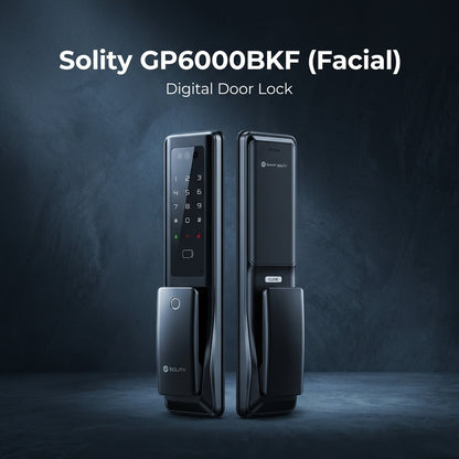 Solity GP-6000: Facial Recognition Digital Door Lock