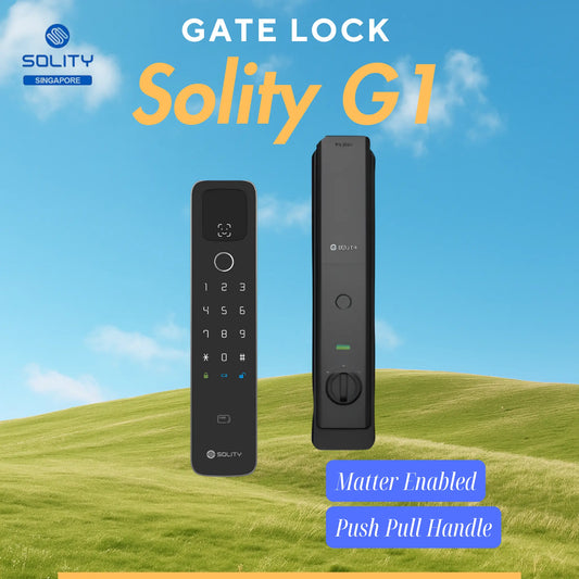 Solity Smart Lock Solity Digital Lock Korea | Authorized Singapore Distributor