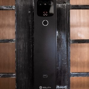 Solity 智能锁套装（门和栅栏） customer installation photo