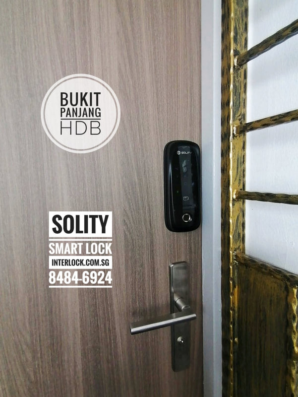 Solity GA65B Digital Door Lock customer installation photo