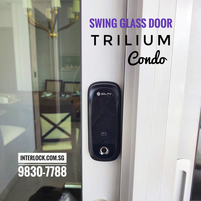 Solity GA65B Digital Door Lock customer installation photo