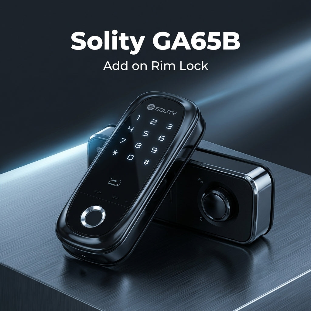 Solity GA65B: Add on Rim Lock