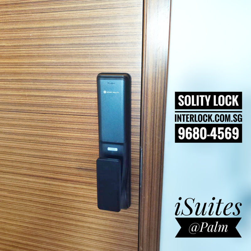 Solity GP-6000 Digital Door Lock customer installation photo