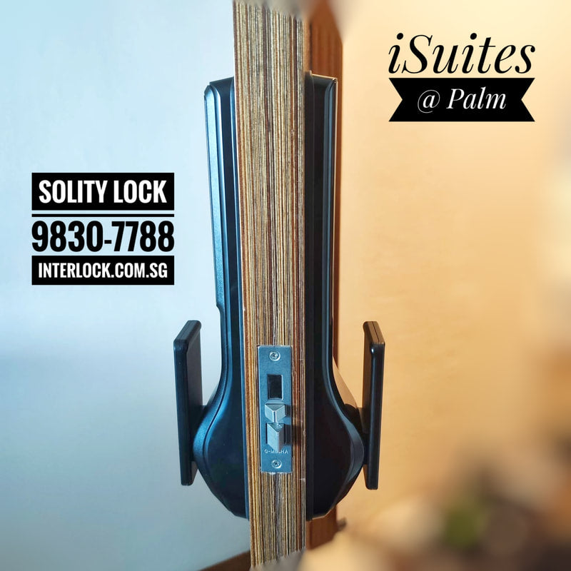 Solity GP-6000 Digital Door Lock customer installation photo