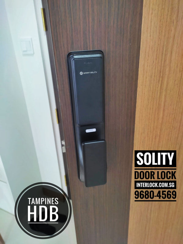 Solity GP-6000 Digital Door Lock customer installation photo