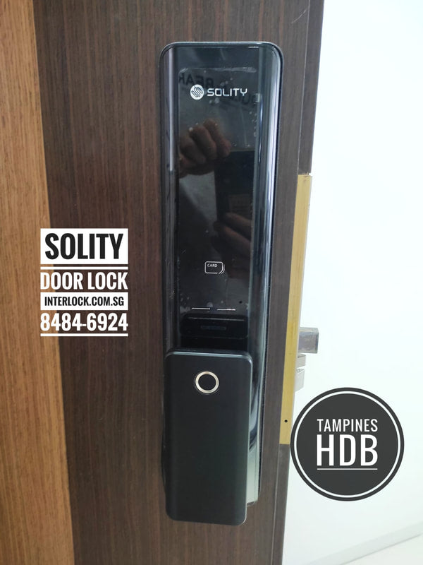 Solity GP-6000 Digital Door Lock customer installation photo