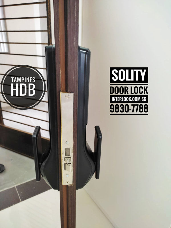Solity GP-6000 Digital Door Lock customer installation photo